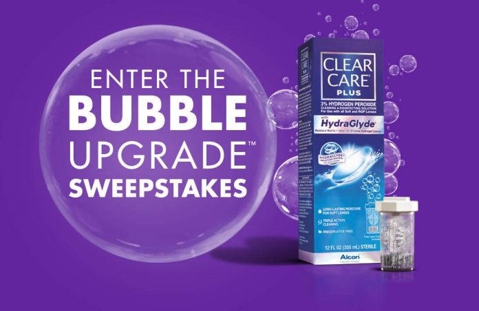 BubbleUpgradeSweepstakes.com - Clear Care Plus Bubble Upgrade Sweepstakes 2016