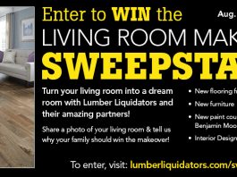 lumberliquidators.com/sweepstakes - Lumber Liquidators Living Room Makeover Sweepstakes