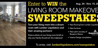 lumberliquidators.com/sweepstakes - Lumber Liquidators Living Room Makeover Sweepstakes