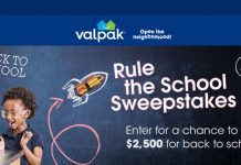 Valpak Rule the School Sweepstakes 2017
