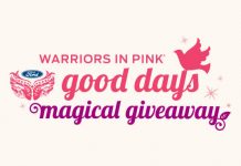 HallmarkChannel.com/FordWarriorsInPinkGiveaway - Good Days Magical Giveaway