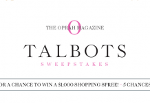 Oprah.com/TalbotsSweeps - The Oprah Magazine Talbots Sweepstakes