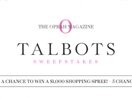 Oprah.com/TalbotsSweeps - The Oprah Magazine Talbots Sweepstakes