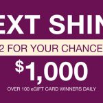 Piercing Pagoda Instant Win: Text SHINE To 66422