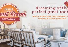 Bassett Furniture Great Room Giveaway 2016