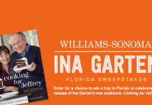 foodnetwork.com/inasweeps - Food Network Ina Garten Florida Sweepstakes