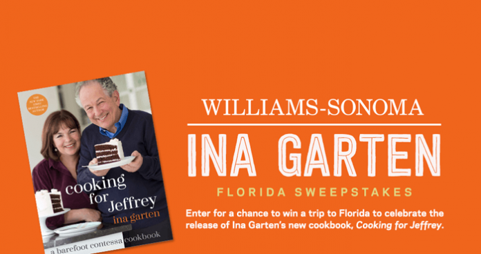 foodnetwork.com/inasweeps - Food Network Ina Garten Florida Sweepstakes