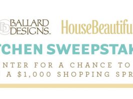 HouseBeautiful.com Ballard Designs Kitchen Sweepstakes