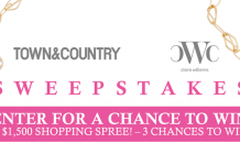 TownAndCountryMag.com/ClaraWilliams - Town & Country Clara Williams Sweepstakes