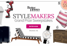 BHG Stylemakers Sweepstakes (BHG.com/StylemakersSweeps)