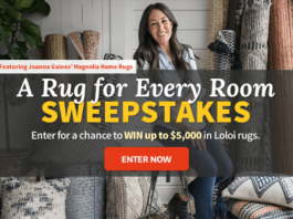 BHG A Rug for Every Room Sweepstakes (BHG.com/LoloiRugs)