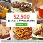 BHG $2,500 Grocery Sweepstakes (BHG.com/Grocery)