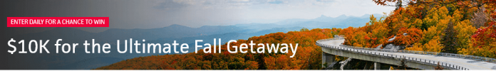 Travel Channel Ultimate Fall Getaway Giveaway Sweepstakes 2016