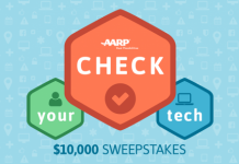 AARP Check Your Tech $10,000 Sweepstakes