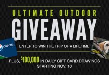 Cabela's Ultimate Outdoor Giveaway 2016 (Cabelas.com/Sweeps)