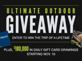 Cabela's Ultimate Outdoor Giveaway 2016 (Cabelas.com/Sweeps)