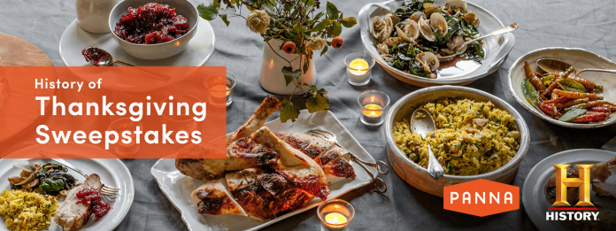 History of Thanksgiving Sweepstakes 2016 (History.com/ThanksgivingSweepstakes)