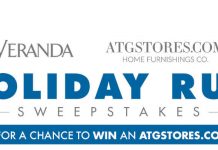 Veranda ATG Holiday Rug Sweepstakes (Veranda.com/ATG)