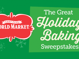 Cost Plus World Market Great Holiday Baking Sweepstakes (WorldMarketSweepstakes.com)