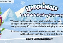 Spin Master Hatchimals Hatchimal-A-Day Giveaway