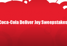Coca-Cola Deliver Joy Sweepstakes (CokePlayToWin.com/DeliverJoy)
