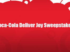 Coca-Cola Deliver Joy Sweepstakes (CokePlayToWin.com/DeliverJoy)