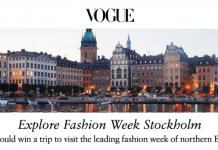Vogue Stockholm Sweepstakes 2017 (Vogue.com/StockholmSweeps)