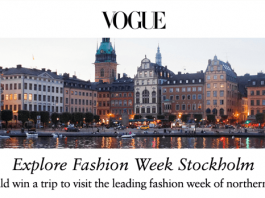 Vogue Stockholm Sweepstakes 2017 (Vogue.com/StockholmSweeps)