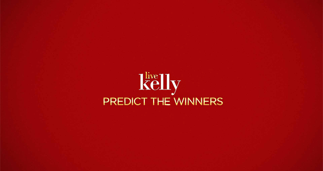 Live With Kelly Predict The Winners Contest 2017