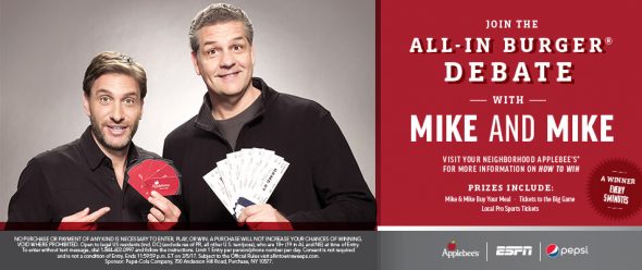All-In To Win Sweepstakes At Applebee's (AllInToWinSweeps.com)
