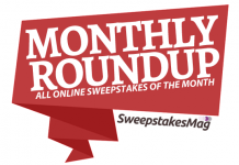 All Online Sweepstakes Of The Month: January 2017