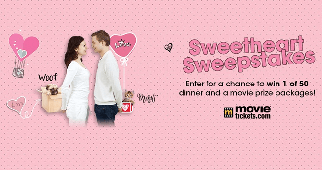 Valpak Sweetheart Sweepstakes 2017 (Valpak.com/Love)