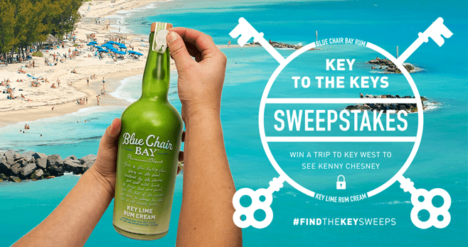 Key To The Keys Blue Chair Bay Sweepstakes 2017 (KeySweeps.BlueChairBayRum.com)