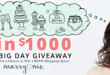 Marry Me by Oriental Trading Your Big Day $1,000 Monthly Giveaway 2018