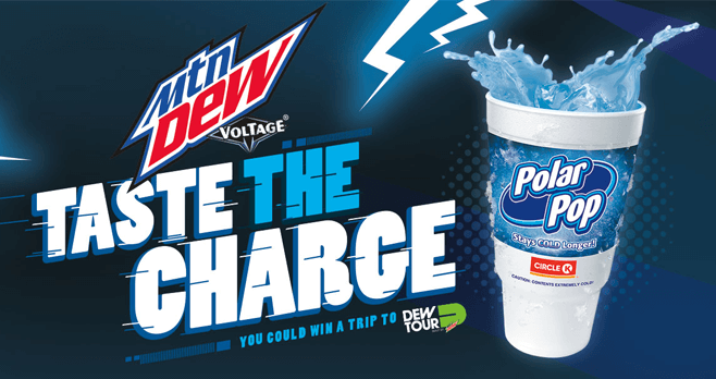 Mtn Dew Voltage Sweepstakes 2017 At Circle K (TasteTheCharge.com)