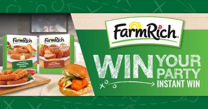 Farm Rich Win Your Party Sweepstakes (WinYourParty.com)