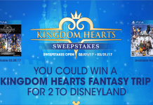 Kingdom Hearts Sweepstakes