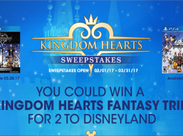 Kingdom Hearts Sweepstakes