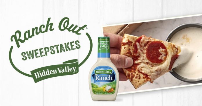 2017 Hidden Valley Ranch Out Sweepstakes (RanchOutSweeps.com)