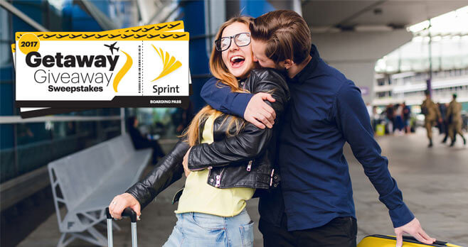 Sprint Getaway Sweepstakes 2017 (Sprint.com/Getaway)