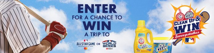 MLB.com Clean Up And Win Sweepstakes 2018