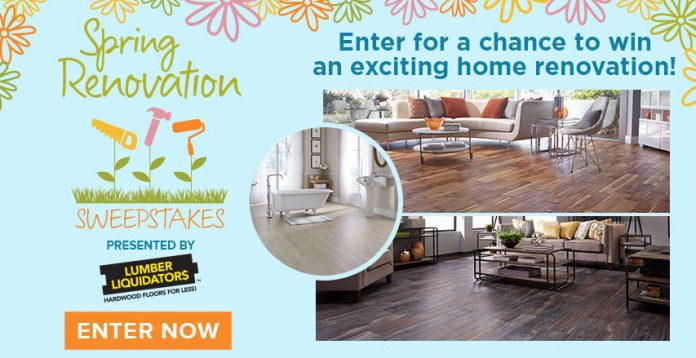 Hallmark Channel Spring Renovation Sweepstakes 2017