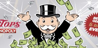 Tops Markets Monopoly 2022 (TopsMarkets.com/Monopoly)