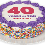 Chuck E. Cheese’s Birthday Cake