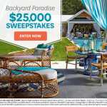 Backyard Paradise $25,000 Sweepstakes