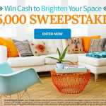 Brighten Your Space $5,000 Sweepstakes