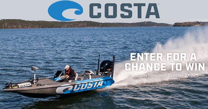 Costa Bass Boat Giveaway 2017