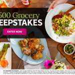 $2,500 Grocery Sweepstakes