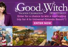 Hallmark Channel Good Witch Vacation Celebration Sweepstakes