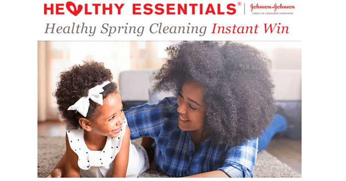 Healthy Essentials Spring Cleaning Sweepstakes And Instant Win Game